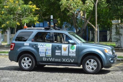 IARA experimental robotic platform - exterior view