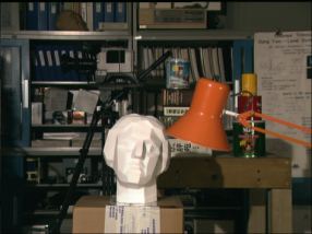 Stereo image pair - left image