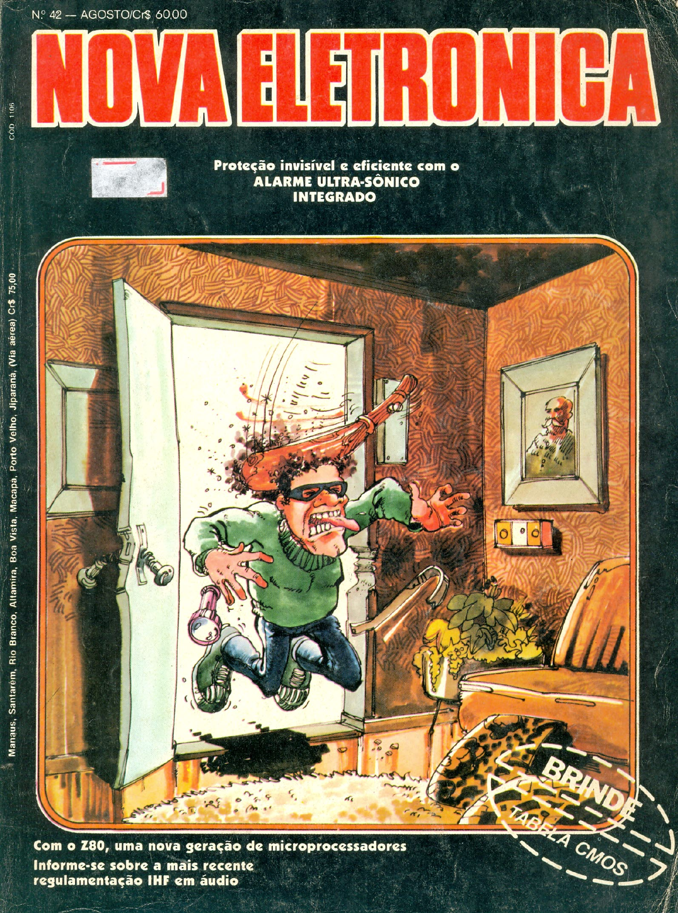 Cover of Nova Eletrônica magazine issue 42