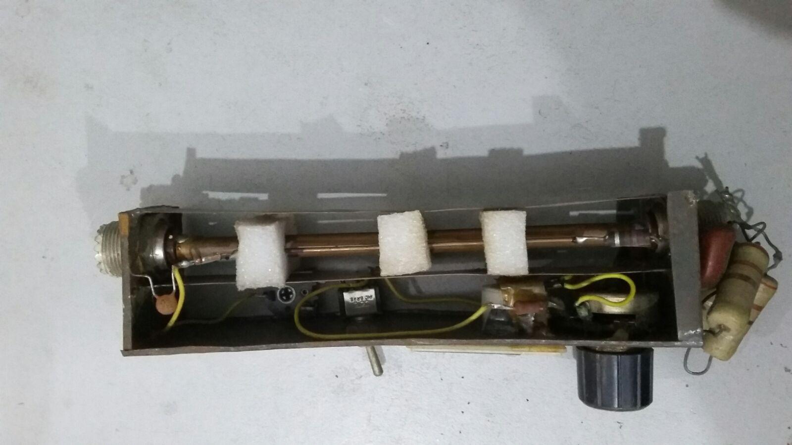 Internal view of the SWR meter